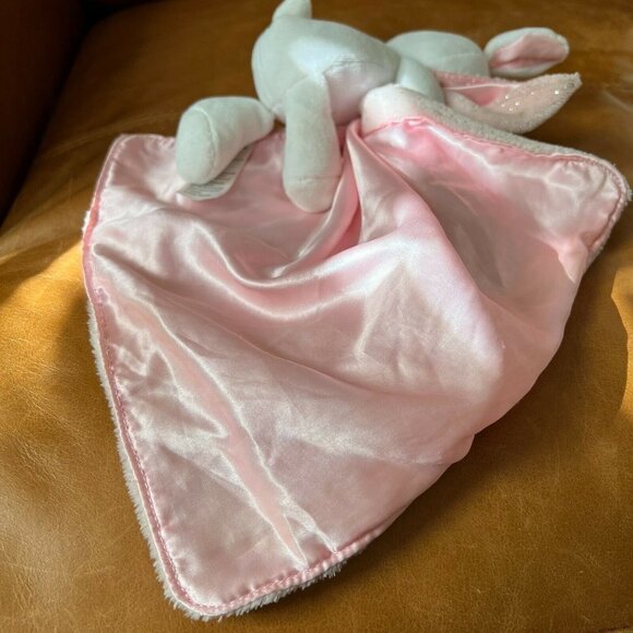 Baby Starters Bunny Security Lovey Blanket Plush 11" X 11" Cuddly Stuffed Animal - Picture 4 of 7